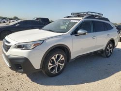 Salvage cars for sale at San Antonio, TX auction: 2020 Subaru Outback Touring LDL