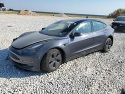 Salvage cars for sale at Taylor, TX auction: 2022 Tesla Model 3