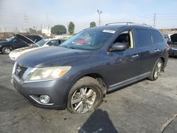 Salvage cars for sale from Copart Wilmington, CA: 2014 Nissan Pathfinder S