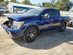 Salvage cars for sale at Wichita, KS auction: 2020 Nissan Titan SV