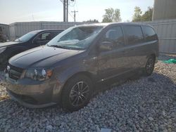 Salvage cars for sale at Wayland, MI auction: 2017 Dodge Grand Caravan SE