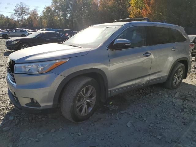 2015 Toyota Highlander XLE