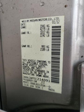 2012 Nissan Altima Base