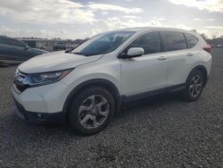 Carros salvage para piezas a la venta en subasta: 2018 Honda CR-V EXL