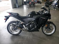 Salvage motorcycles for sale at Ham Lake, MN auction: 2011 Honda CBR250 R