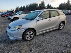 Vehiculos salvage en venta de Copart Graham, WA: 2005 Toyota Corolla Matrix XR