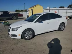 Chevrolet salvage cars for sale: 2015 Chevrolet Cruze LS