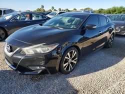 Carros dañados por inundaciones a la venta en subasta: 2017 Nissan Maxima 3.5S