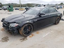 Salvage cars for sale at Earlington, KY auction: 2019 Mercedes-Benz E 63 AMG-S 4matic