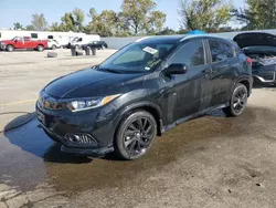 Salvage cars for sale at Bridgeton, MO auction: 2021 Honda HR-V Sport