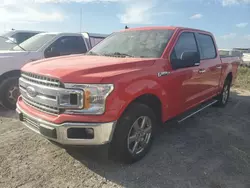 Flood-damaged cars for sale at auction: 2019 Ford F150 Supercrew