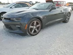 Salvage cars for sale at Arcadia, FL auction: 2018 Chevrolet Camaro SS