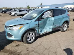 Salvage cars for sale from Copart Woodhaven, MI: 2013 Ford Escape SE