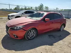 Salvage cars for sale at Houston, TX auction: 2016 Mazda 3 Grand Touring