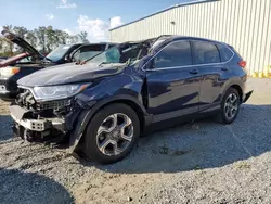 Salvage cars for sale at Spartanburg, SC auction: 2019 Honda CR-V EX