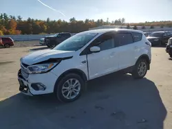 Salvage cars for sale at Windham, ME auction: 2017 Ford Escape SE