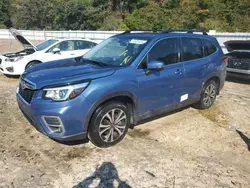 Salvage cars for sale from Copart Midway, FL: 2020 Subaru Forester Limited