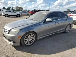 Salvage cars for sale at Newton, AL auction: 2009 Mercedes-Benz C 300 4matic