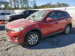 Salvage cars for sale at China Grove, NC auction: 2015 Mazda CX-5 Touring