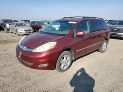 Salvage cars for sale at Helena, MT auction: 2006 Toyota Sienna XLE