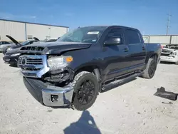 Salvage cars for sale at Haslet, TX auction: 2017 Toyota Tundra Crewmax SR5