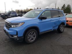 Honda Passport salvage cars for sale: 2024 Honda Passport Trail Sport