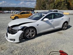 Tesla Model S salvage cars for sale: 2015 Tesla Model S 85D