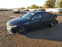 Hyundai Elantra salvage cars for sale: 2024 Hyundai Elantra N Line