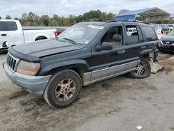 Salvage cars for sale at Florence, MS auction: 2000 Jeep Grand Cherokee Laredo