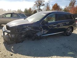 Salvage cars for sale at auction: 2018 Infiniti QX60