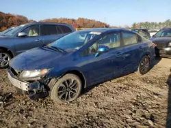 Honda Civic ex salvage cars for sale: 2013 Honda Civic EX