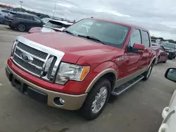 Ford salvage cars for sale: 2012 Ford F150 Supercrew