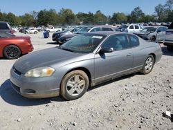 Chevrolet Montecarlo salvage cars for sale: 2006 Chevrolet Monte Carlo LS