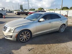 Salvage cars for sale at Miami, FL auction: 2015 Cadillac ATS Luxury