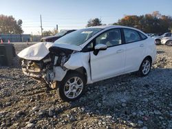 Salvage cars for sale at Mebane, NC auction: 2016 Ford Fiesta SE