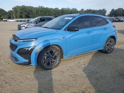 Salvage cars for sale at Conway, AR auction: 2022 Hyundai Kona N Line