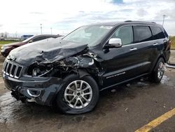 Salvage cars for sale at Woodhaven, MI auction: 2014 Jeep Grand Cherokee Limited