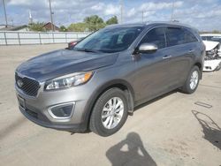 Salvage cars for sale at Oklahoma City, OK auction: 2017 KIA Sorento LX