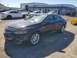 Chevrolet salvage cars for sale: 2017 Chevrolet Malibu LT