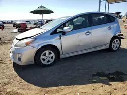 Salvage cars for sale at San Diego, CA auction: 2011 Toyota Prius