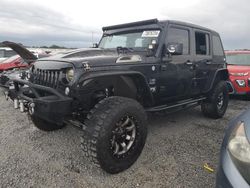 Jeep salvage cars for sale: 2014 Jeep Wrangler Unlimited Sport