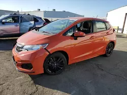 Honda salvage cars for sale: 2018 Honda FIT Sport