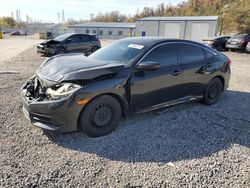 Honda salvage cars for sale: 2017 Honda Civic LX