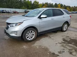 Salvage cars for sale at Eldridge, IA auction: 2018 Chevrolet Equinox LT