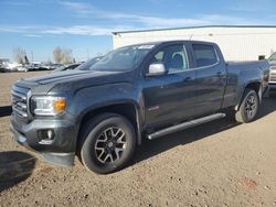 Salvage trucks for sale at Rocky View County, AB auction: 2015 GMC Canyon SLE