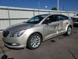 Buick Vehiculos salvage en venta: 2014 Buick Lacrosse