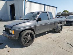 Salvage cars for sale at Tulsa, OK auction: 1991 Nissan Truck King Cab