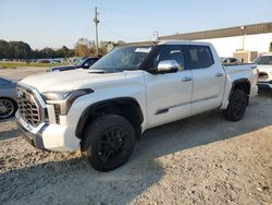 Salvage cars for sale from Copart Augusta, GA: 2022 Toyota Tundra Crewmax Platinum