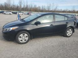 Salvage cars for sale at Leroy, NY auction: 2017 KIA Forte LX