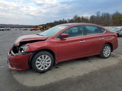 Salvage cars for sale at Brookhaven, NY auction: 2016 Nissan Sentra S